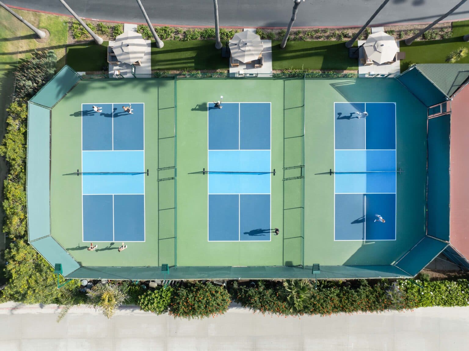 La Jolla Beach And Tennis Club pickleball court