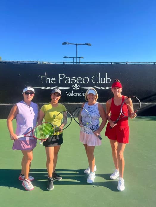 The Paseo Club pickleball court