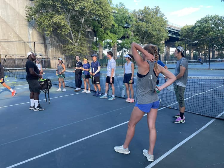 Protennislesson