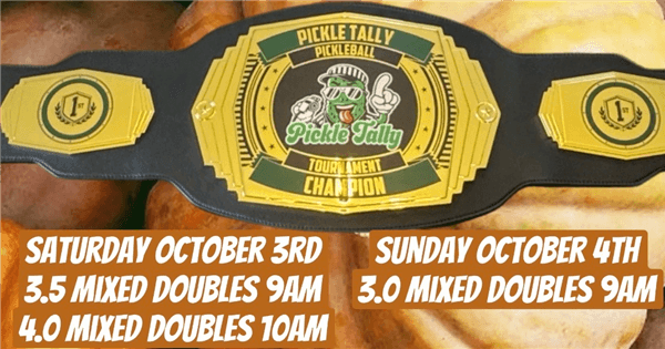 Pickle Tally's Welcome Fall Tournament