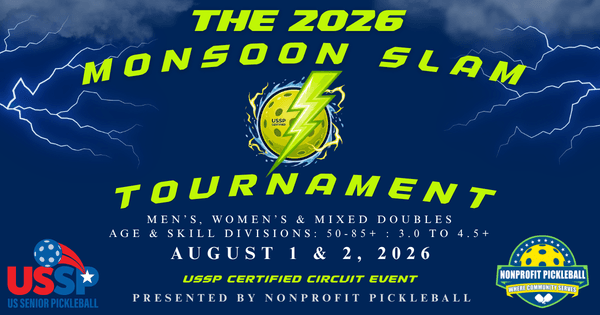 Monsoon Slam Senior (50+) Men's, Women's & Mixed Doubles USSP Circuit Event, Membership NOT Required