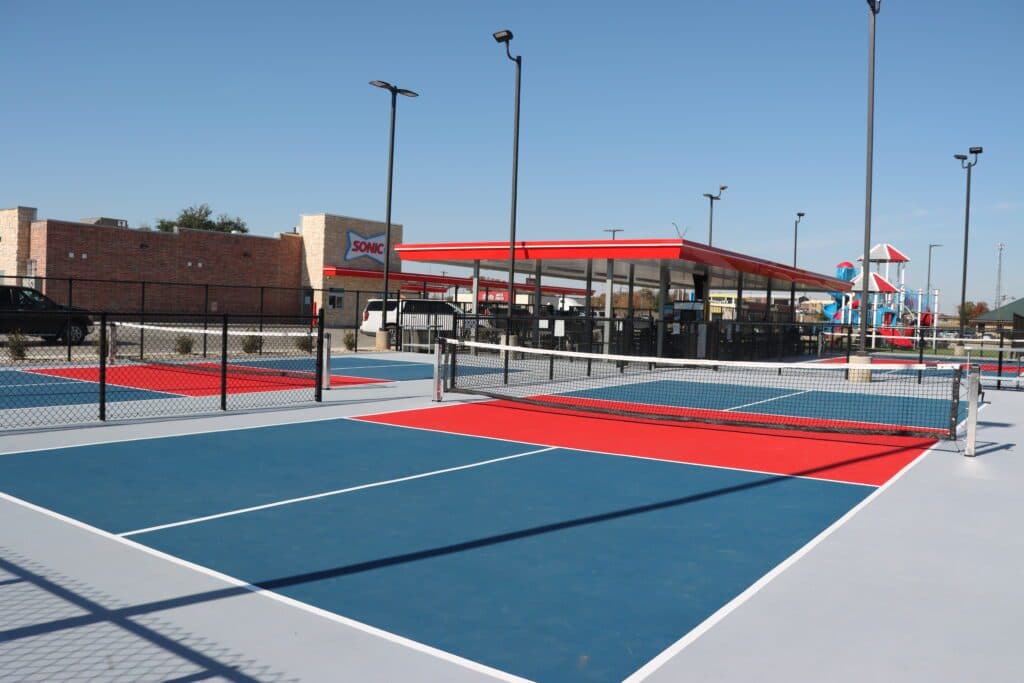 Sonic of Bridgeport pickleball court