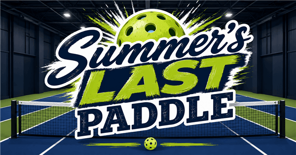 Summer's Last Paddle @ Picklr Fair Lawn