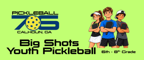 Big Shots Youth Pickleball Program Powered by Good Game Sports