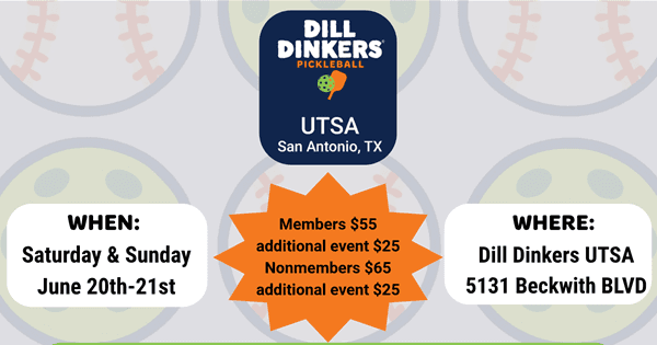 Dinks and Dingers Pickleball Tournament