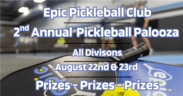 Pickleball Palooza - Discount Code PICKLE to get $10 Off