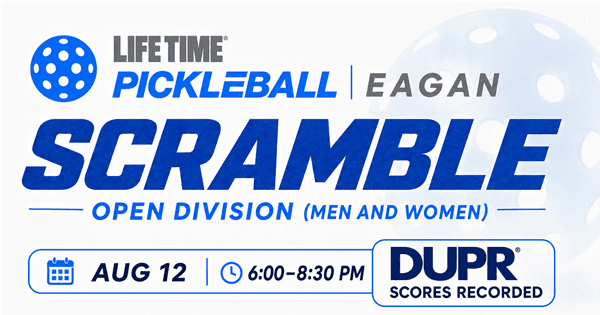 Life Time Eagan August Co-ed Doubles Scramble