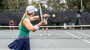 Mulholland Hills Country Club pickleball court