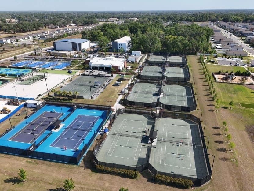 Mouratoglou Academy Zephyrhills pickleball court