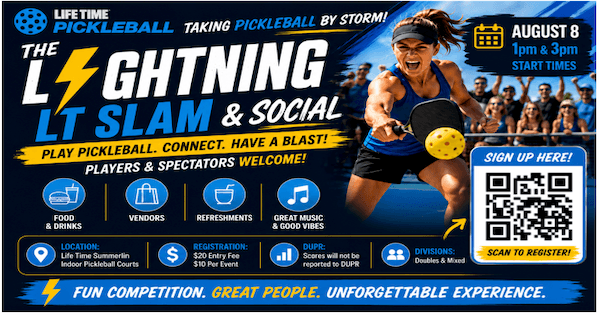 Life Time Lightning Slam & Social