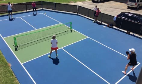 Lubbock Indoor Pickleball pickleball court