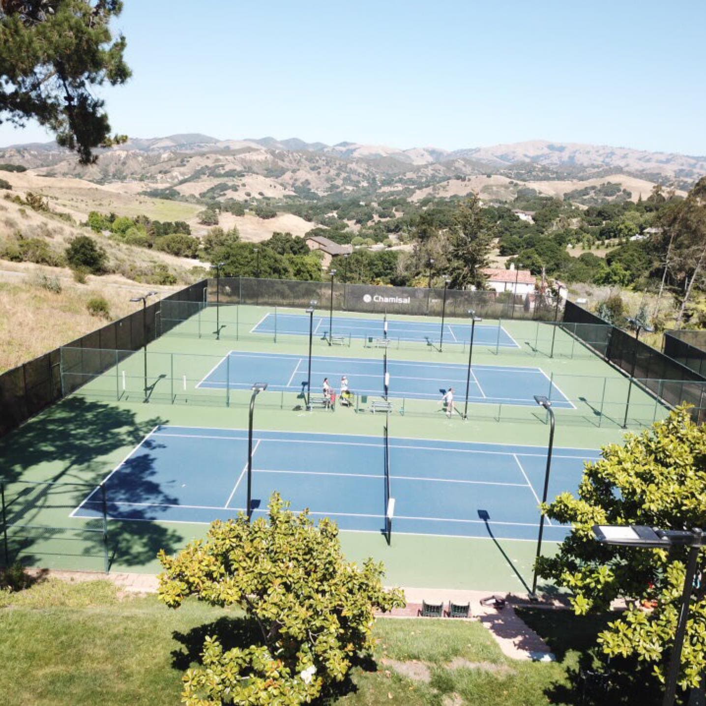 Chamisal Tennis & Fitness Club pickleball court
