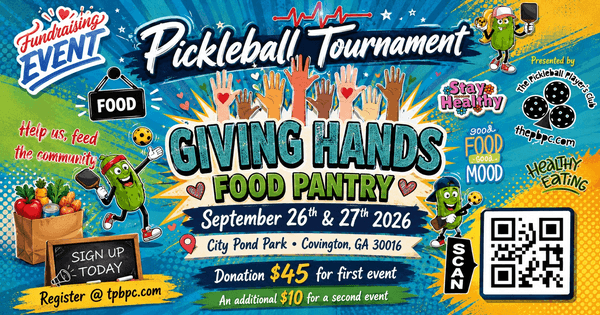 Giving Hands Food Pantry Pickleball Tournament