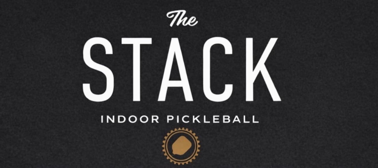 The STACK Indoor Pickleball Club pickleball court