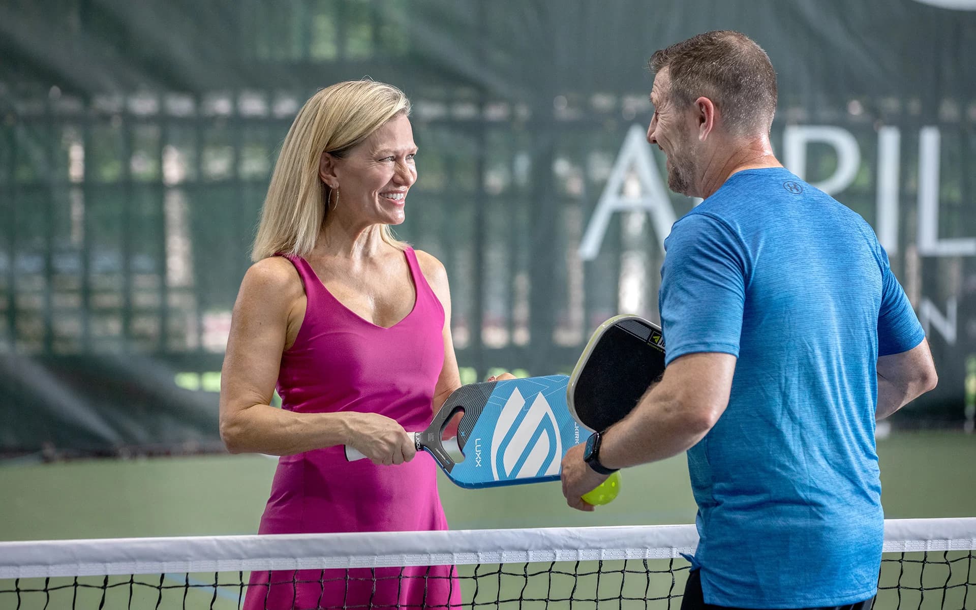 April Sound Mgmnt pickleball court
