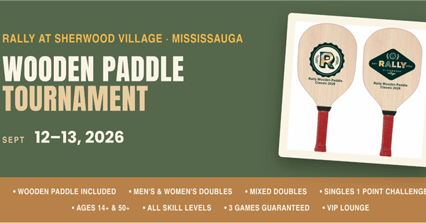 Rally Wooden Paddle Classic 2026