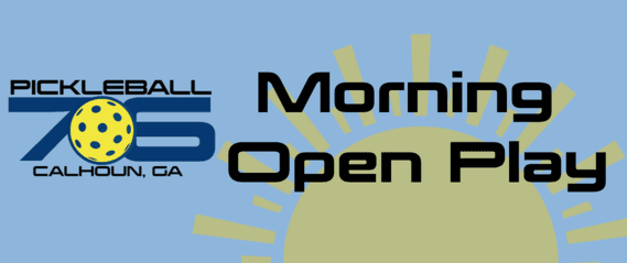 Morning Open Play Powered by Good Game Sports