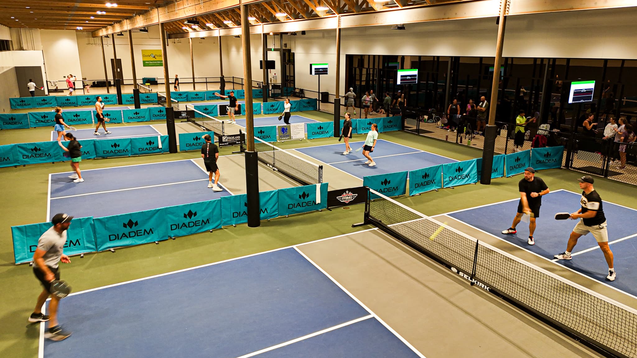 Renewed Strength Fitness pickleball court
