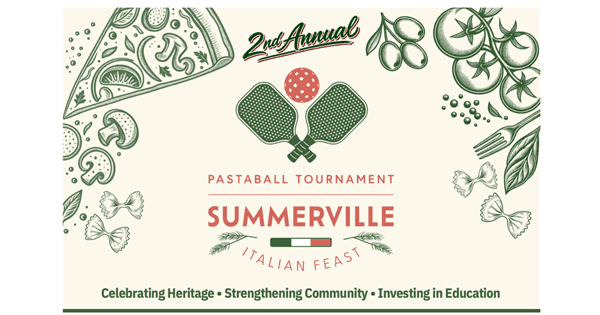2nd Annual Pastaball Tournament Presented by Pickleball Charleston