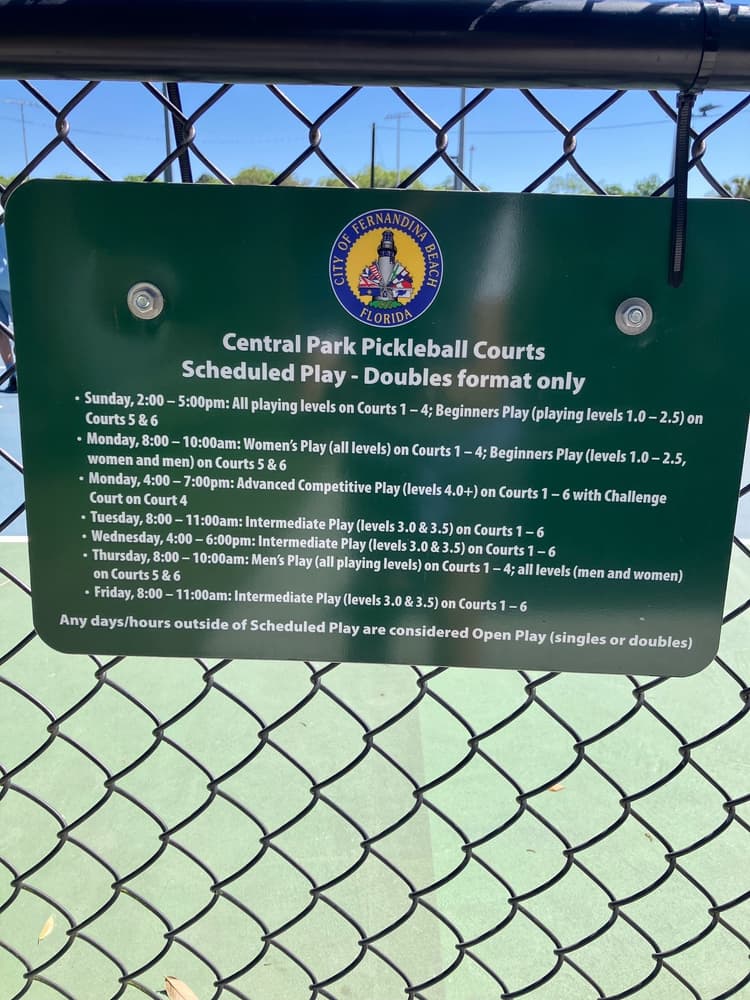 Central Park Pickleball Courts