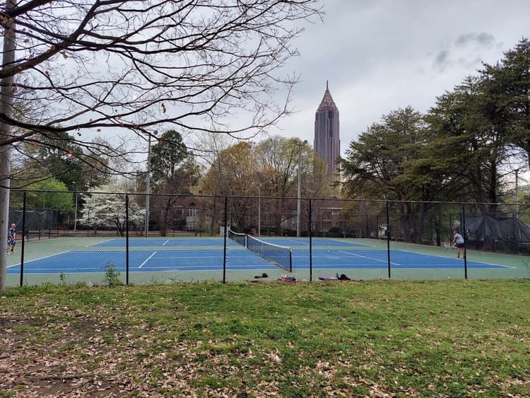 Central Park Tennis Courts ywhw