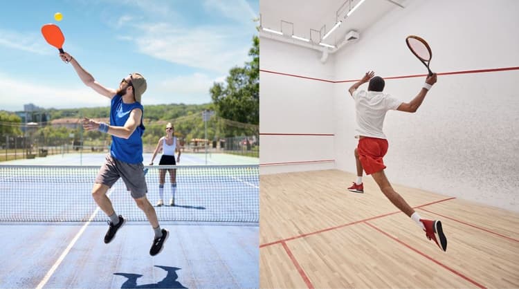 Squash vs pickleball: rules, fitness, cost, and which is better for you
