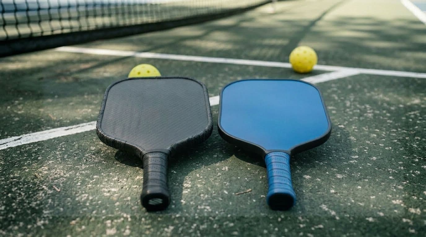 Carbon Fiber vs Fiberglass Pickleball Paddle: Which Wins?