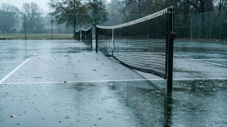 Can You Play Pickleball in the Rain? Safety and Tips