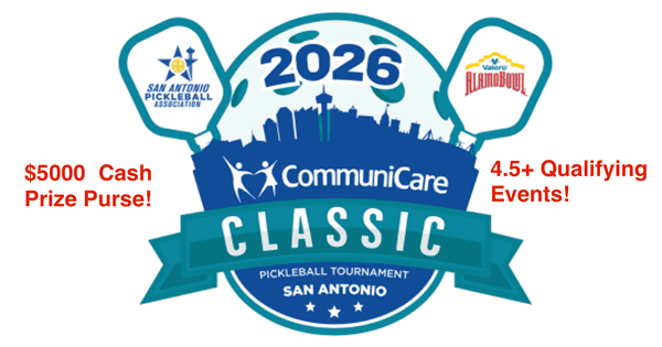CommuniCare Classic Pickleball Tournament @ The PICKLR - Live Oak TX (DUPR Not Recorded)