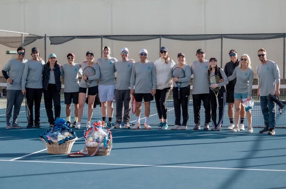 The Surf & Turf Tennis Center pickleball court