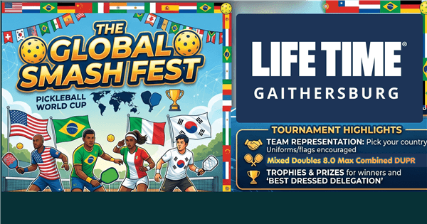 The Global Smash Fest.Pickleball Worldcup Mixed Doubles 8.0 Combined Max DUPR Tournament