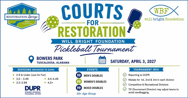 Courts for Restoration by Will Bright Foundation