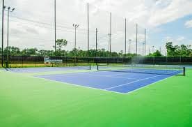 Walden Country Club on Lake Houston pickleball court