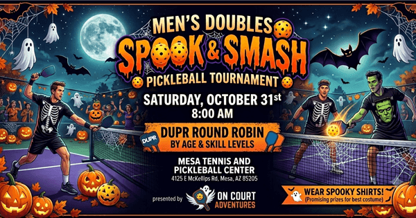 OCA Spook & Smash Men's Doubles Tournament