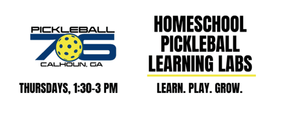 Pickleball Learning Lab - Pickleball 706's Homeschool Program Powered by Good Game Sports