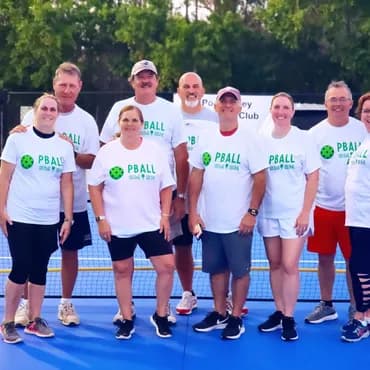 PBall Smash pickleball court