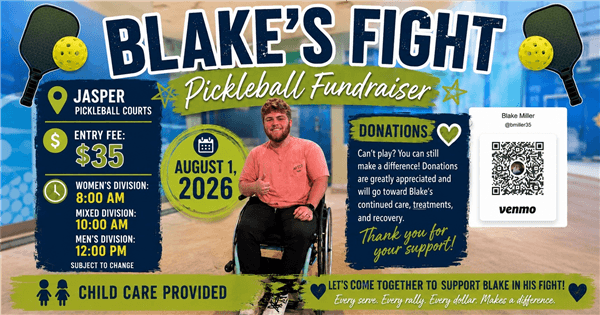 Blake's Fight Pickleball Fundraiser