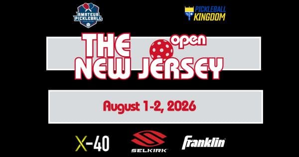 The New Jersey Open @ Pickleball Kingdom