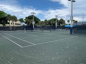 Boca Raton Tennis Center pickleball court