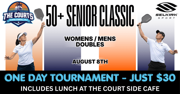 The Courts Cape Coral 50+ Senior Classic (One-Day With Lunch)