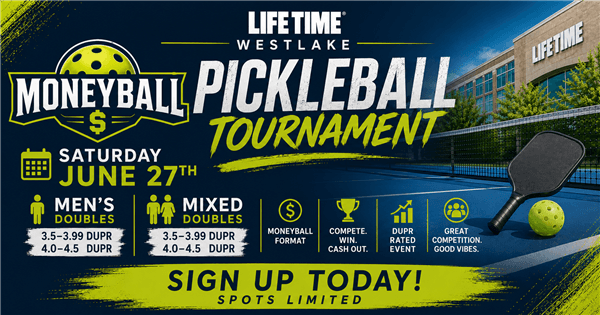 Life Time Westlake Moneyball!!