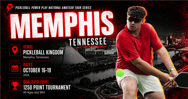 PPP AMATEUR @ Memphis Pickleball Kingdom 1250 Point Qualifier