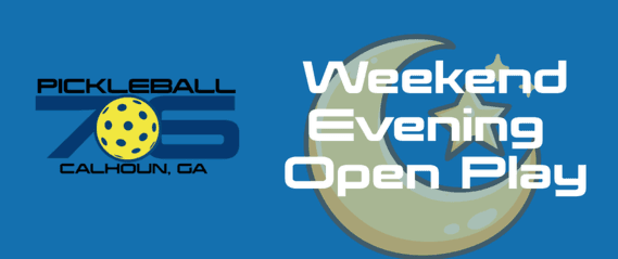 Weekend Evening Open Play Powered by Good Game Sports