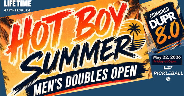 Hot Boy Summer Men's Doubles Combined Max DUPR 8.0 Moneyball Tournament
