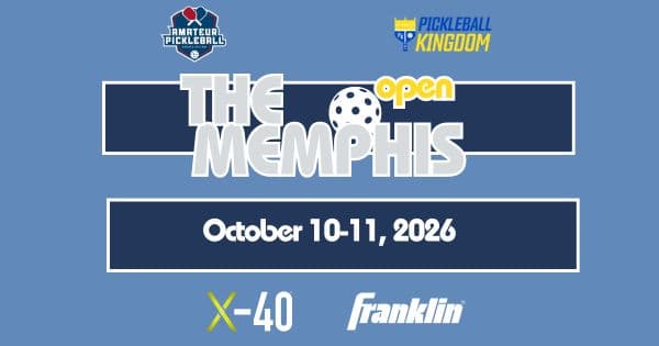 The Memphis Open @ Pickleball Kingdom Memphis