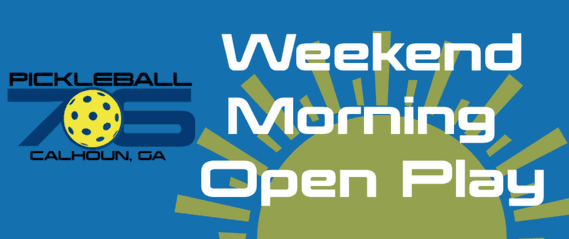 Weekend Morning Open Play Powered by Good Game Sports