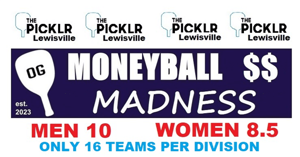 $$3200 Women's 8.5 & Men's 10 OG Moneyball Tournament
