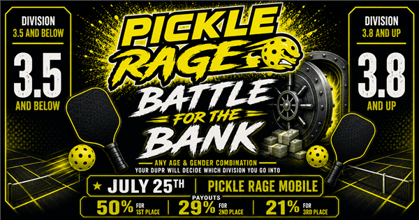 Battle for the Bank at PickleRage Mobile