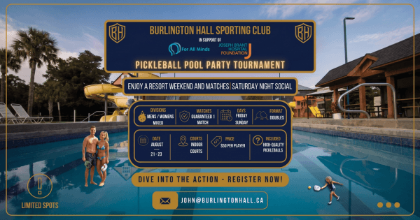 Pickleball Pool Party Tournament