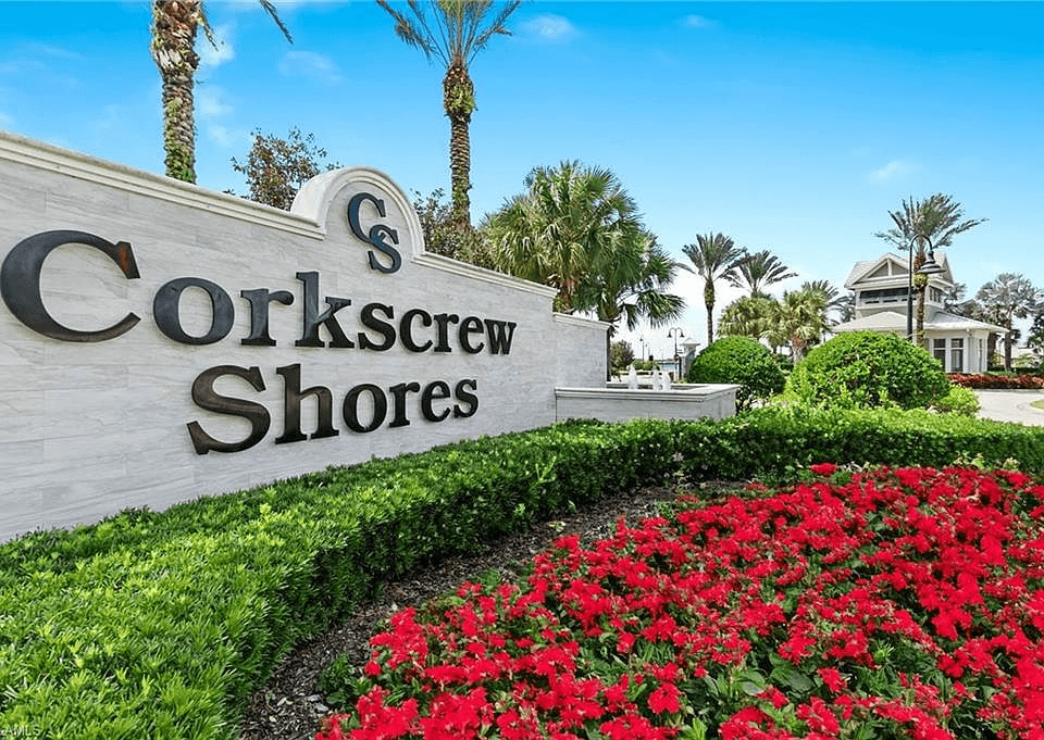 Corkscrew Shores pickleball court